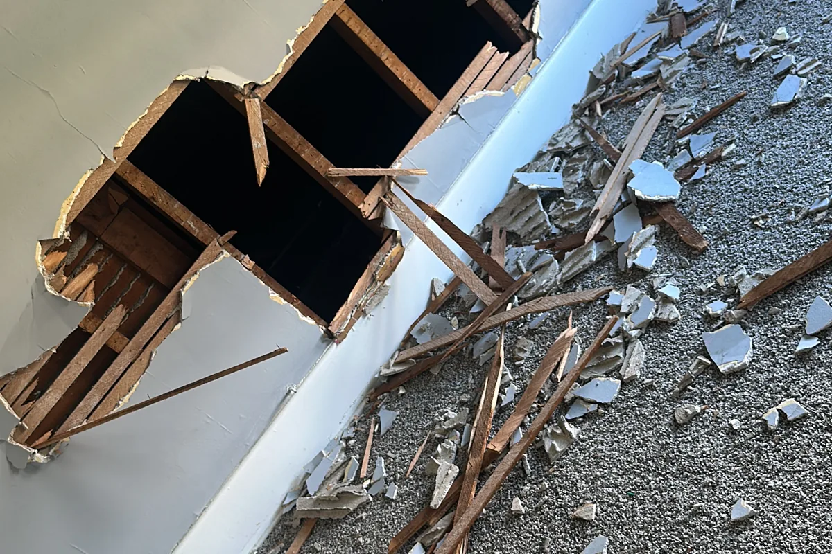 Interior demolition