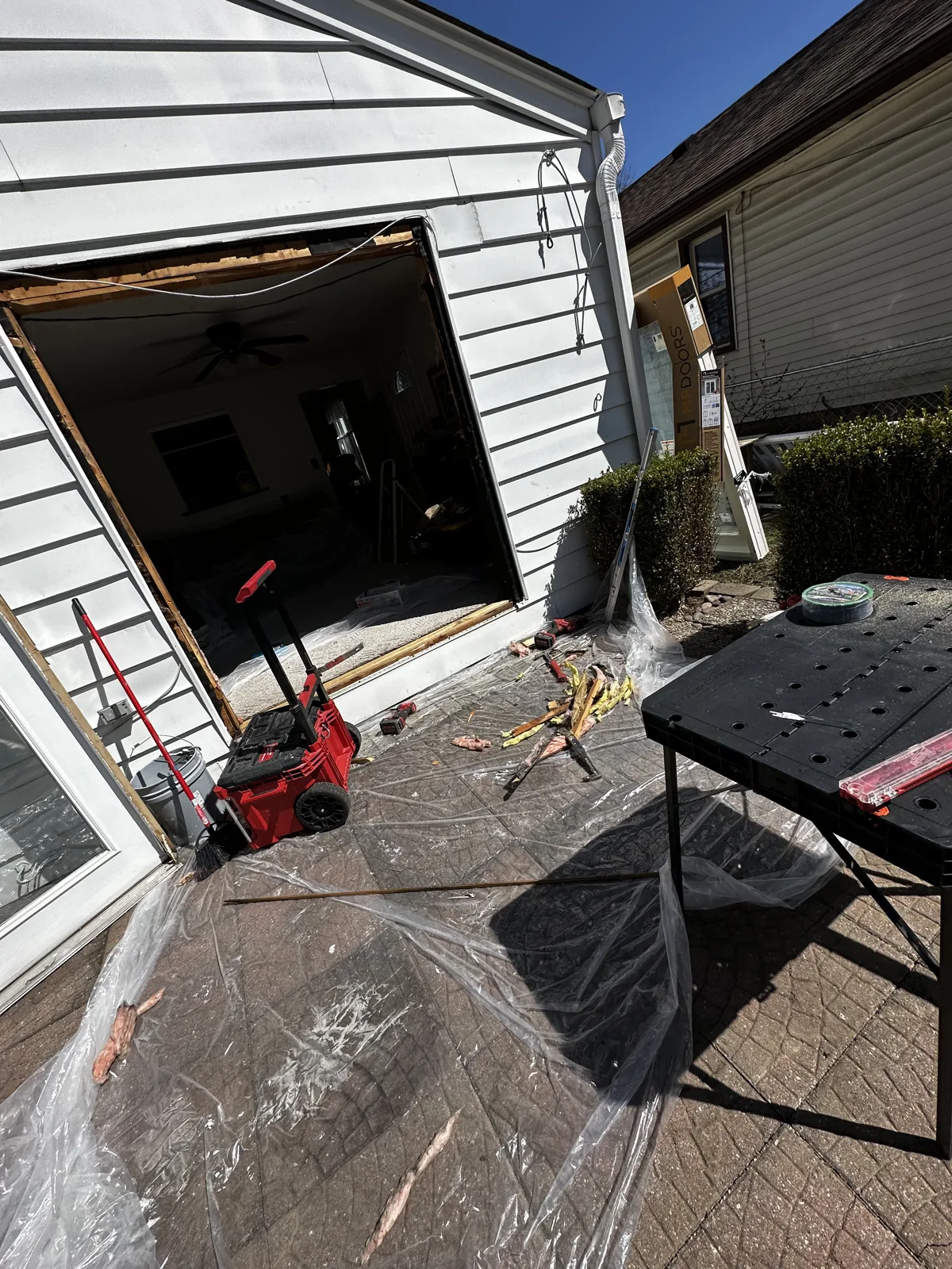 Kitchen refresh with wood cabinets and modern appliances, Novi